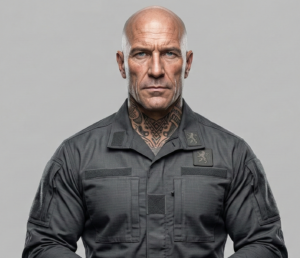 Charles Smith Protagonist aus Tempcorpinus - High-Concept Zeitreise-Thriller